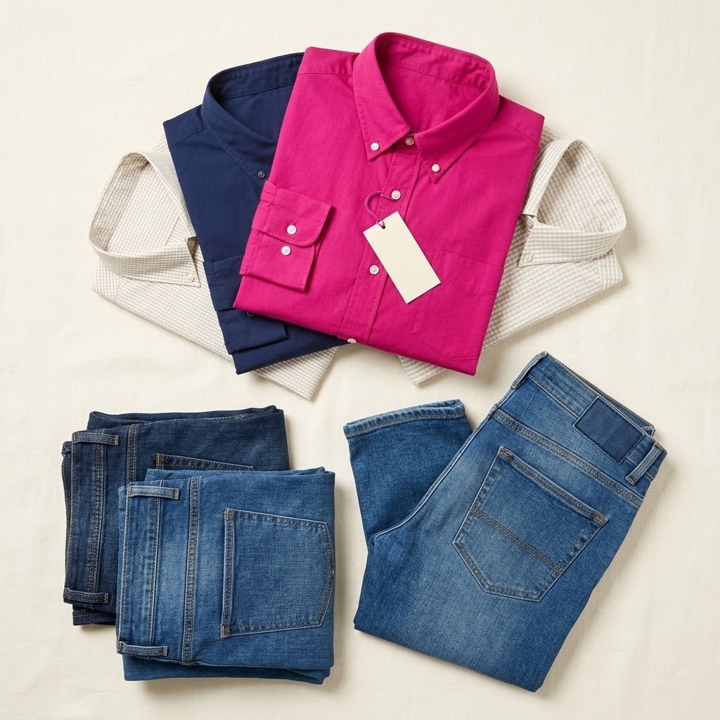 Men's Shirts & Jeans