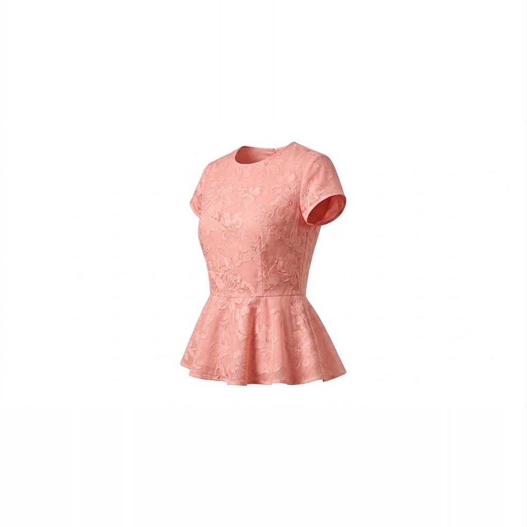 Floral Peplum Blouse 2