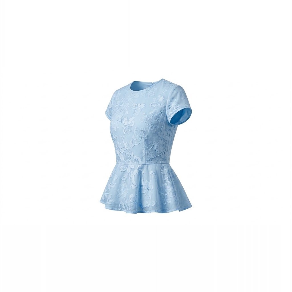 Floral Peplum Blouse 3