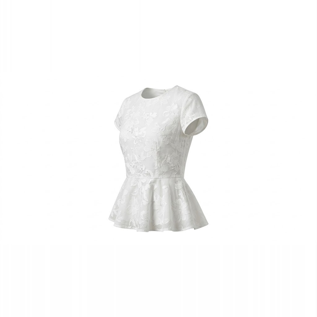 Floral Peplum Blouse
