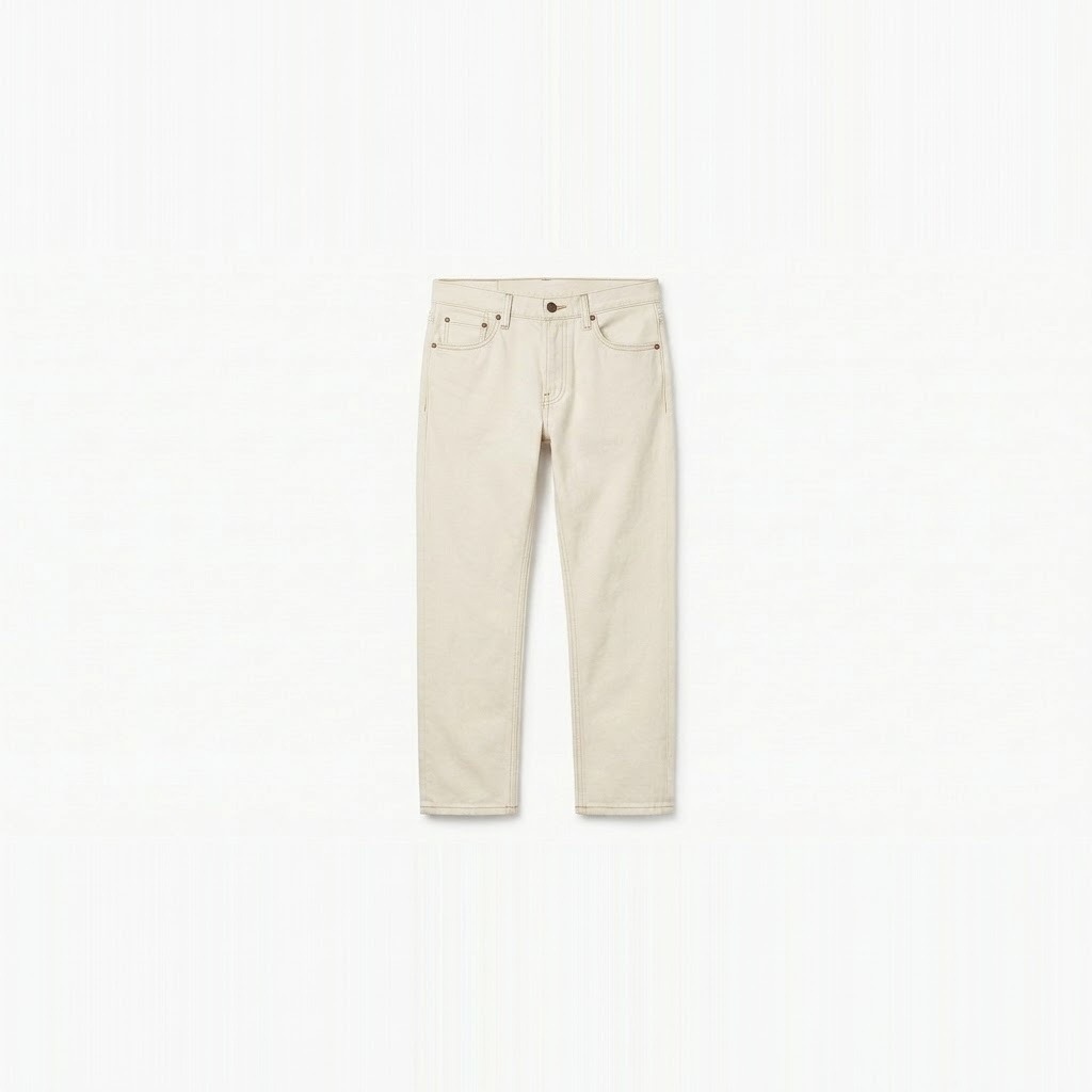 Straight-Leg Denim Jeans 3